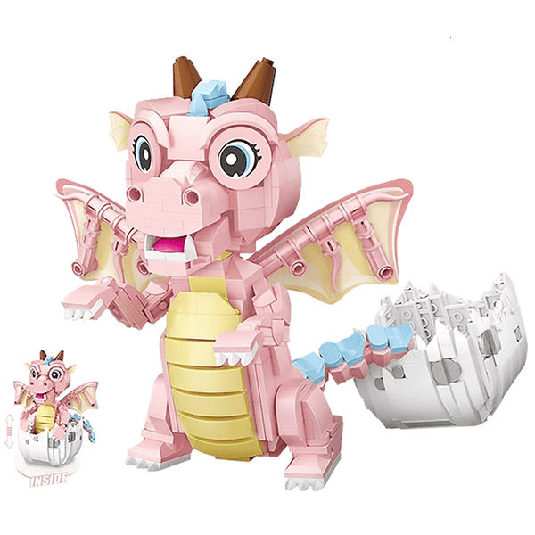 Baby Dragon |  3d puzzle | nano blocks | brickcenter.myshopify.com