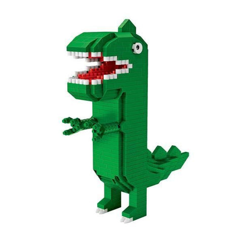 Standing Alligator |  3d puzzle | nano blocks | brickcenter.myshopify.com