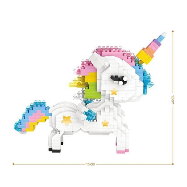 Rainbow Unicorn - Block Center 