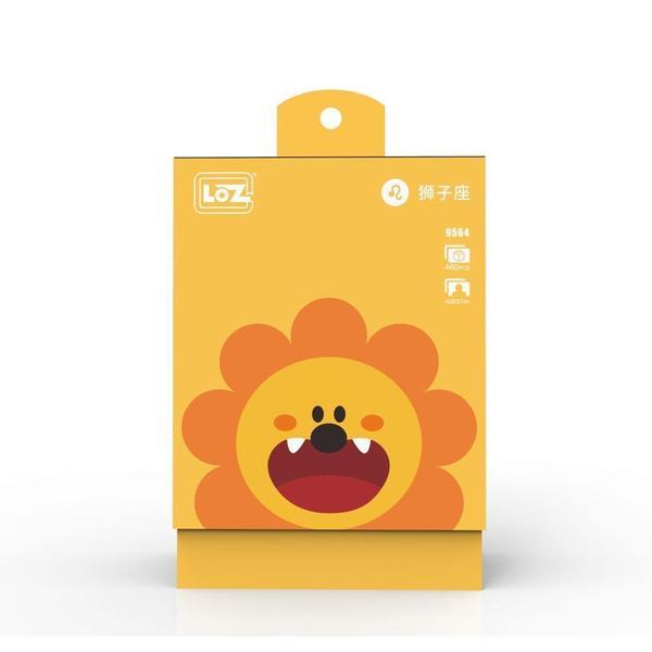 Lenny the Lion |  3d puzzle | nano blocks | brickcenter.myshopify.com