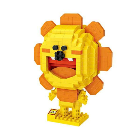 Lenny the Lion |  3d puzzle | nano blocks | brickcenter.myshopify.com