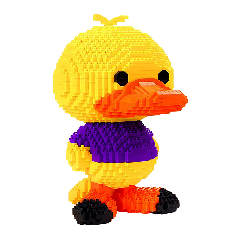 Happy Yellow Duck - Block Center 