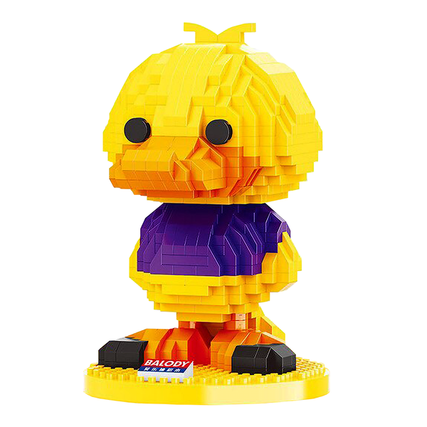 Happy Yellow Duck |  3d puzzle | nano blocks | brickcenter.myshopify.com