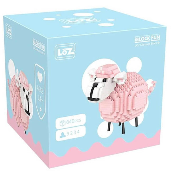 Pink Sheep |  3d puzzle | nano blocks | brickcenter.myshopify.com