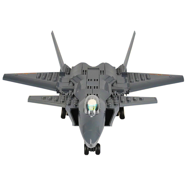 J20 Fighter Jet |  3d puzzle | nano blocks | brickcenter.myshopify.com