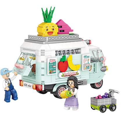 Fruit Juice Truck - Block Center 