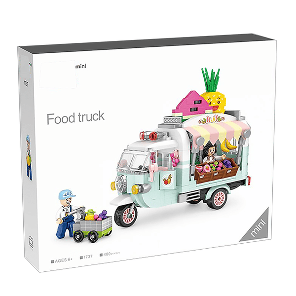 Fruit Juice Truck |  3d puzzle | nano blocks | brickcenter.myshopify.com