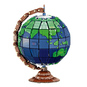 Majestic Globe |  3d puzzle | nano blocks | brickcenter.myshopify.com