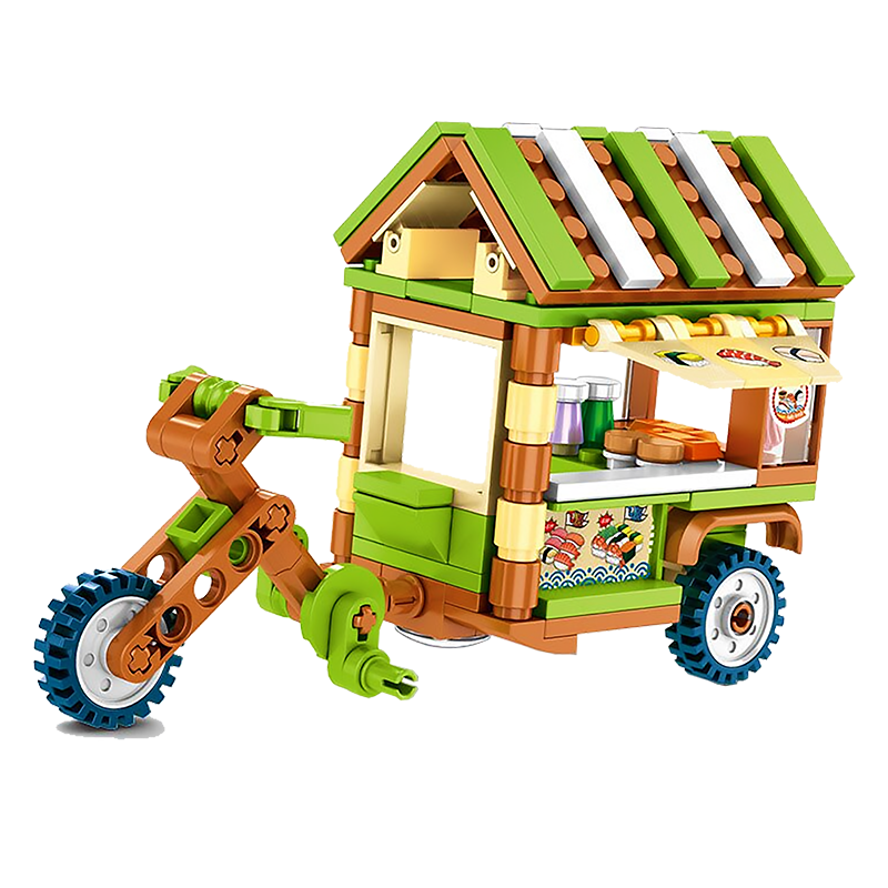 Savory Sushi Truck |  3d puzzle | nano blocks | brickcenter.myshopify.com