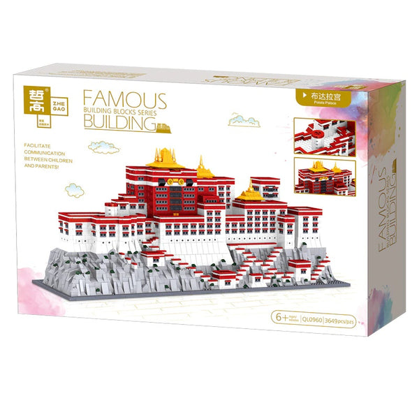 Tibet Potala Palace |  3d puzzle | nano blocks | brickcenter.myshopify.com