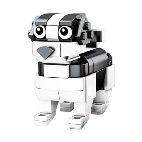 Little Havanese Dog |  3d puzzle | nano blocks | brickcenter.myshopify.com
