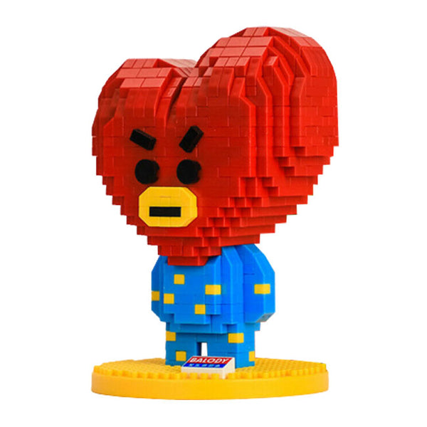 Cute Heart |  3d puzzle | nano blocks | brickcenter.myshopify.com