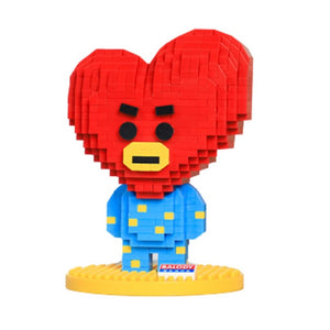 Cute Heart |  3d puzzle | nano blocks | brickcenter.myshopify.com