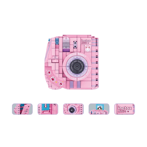 Pink Inetax Camera