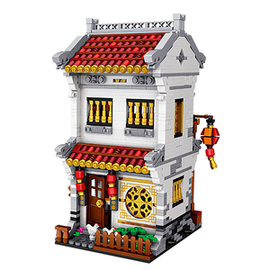 Ancient China Inn |  3d puzzle | nano blocks | brickcenter.myshopify.com