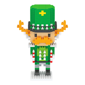 Little Irish Nutcracker |  3d puzzle | nano blocks | brickcenter.myshopify.com