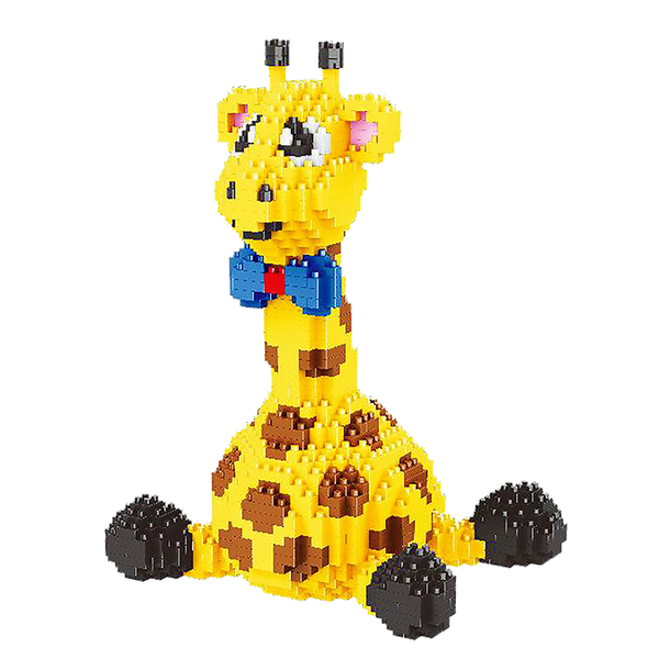 Mini Giraffe |  3d puzzle | nano blocks | brickcenter.myshopify.com