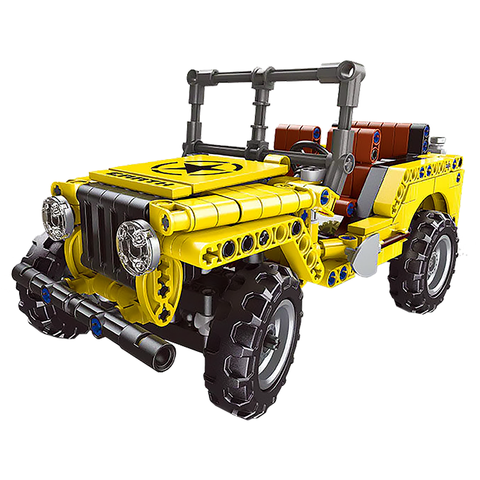 Off Road Jeep |  3d puzzle | nano blocks | brickcenter.myshopify.com