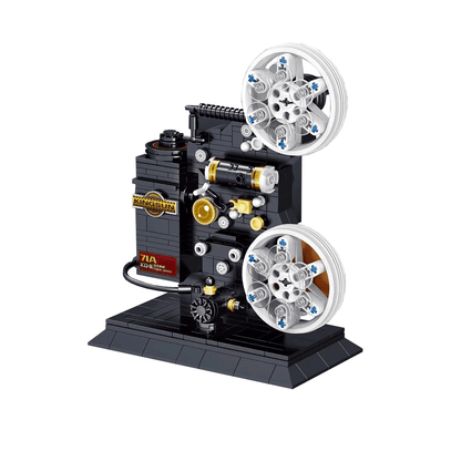 Vintage Movie Camera - Block Center 