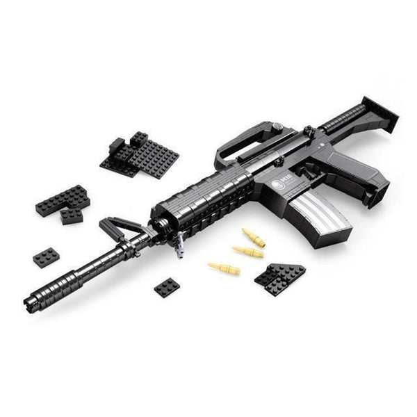 M16 Assault Rifle |  3d puzzle | nano blocks | brickcenter.myshopify.com