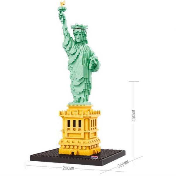 Statue of Liberty - Nano Blocks Set |  3d puzzle | nano blocks | brickcenter.myshopify.com