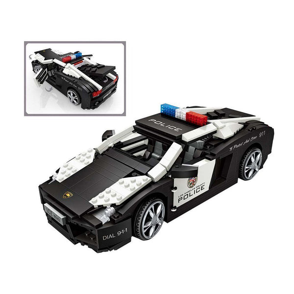 Police Car |  3d puzzle | nano blocks | brickcenter.myshopify.com