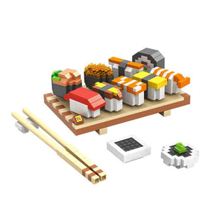 Sushi |  3d puzzle | nano blocks | brickcenter.myshopify.com