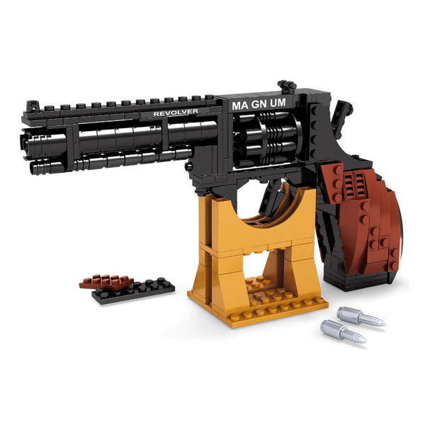 Magnum Revolver |  3d puzzle | nano blocks | brickcenter.myshopify.com