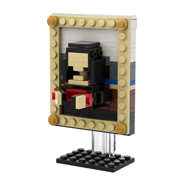 Mona Lisa Painting |  3d puzzle | nano blocks | brickcenter.myshopify.com