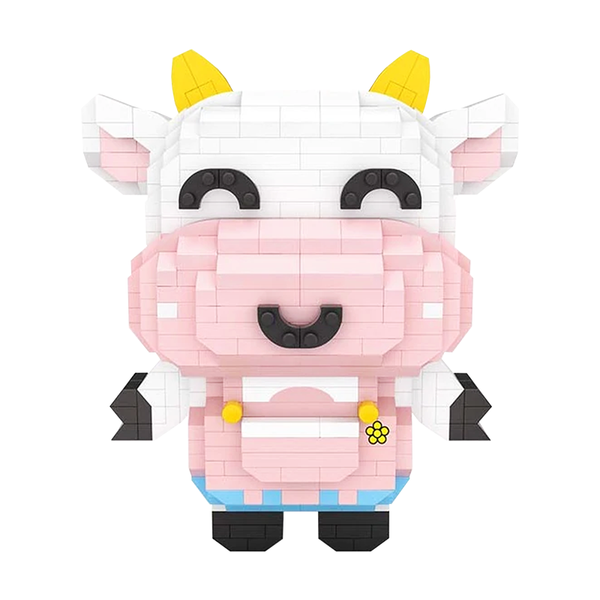 Little Mister Cow |  3d puzzle | nano blocks | brickcenter.myshopify.com