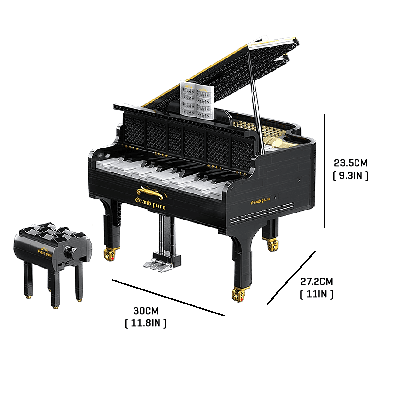 Grand Piano - Block Center 