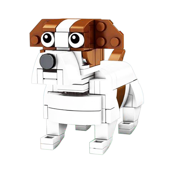Little Parsonsell Terrier |  3d puzzle | nano blocks | brickcenter.myshopify.com