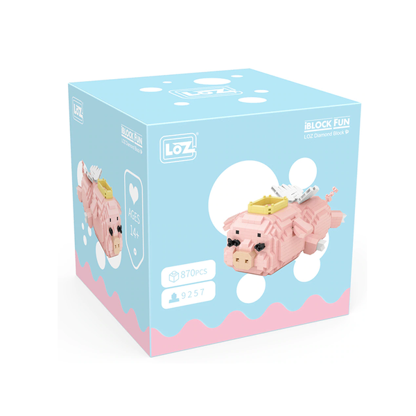Little Angel Pig |  3d puzzle | nano blocks | brickcenter.myshopify.com