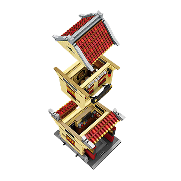 Ancient Po Chi Lam Clinic |  3d puzzle | nano blocks | brickcenter.myshopify.com