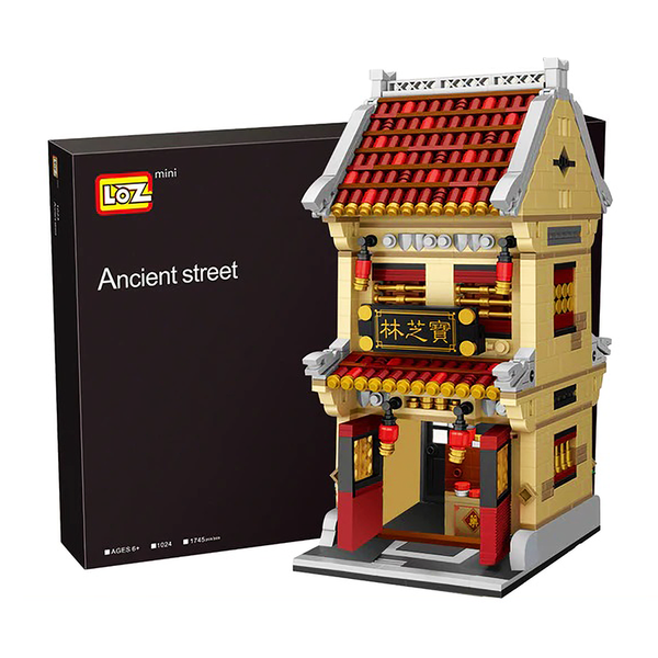 Ancient Po Chi Lam Clinic |  3d puzzle | nano blocks | brickcenter.myshopify.com