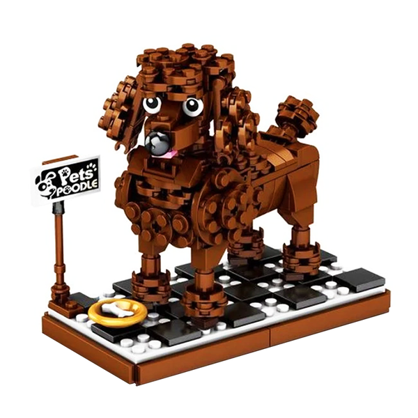 Little Choco Poodle |  3d puzzle | nano blocks | brickcenter.myshopify.com