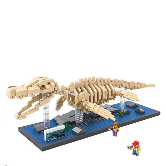 Dinosaur Mosasaurus - Block Center 