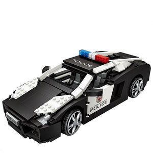 Mini City Police Car |  3d puzzle | nano blocks | brickcenter.myshopify.com
