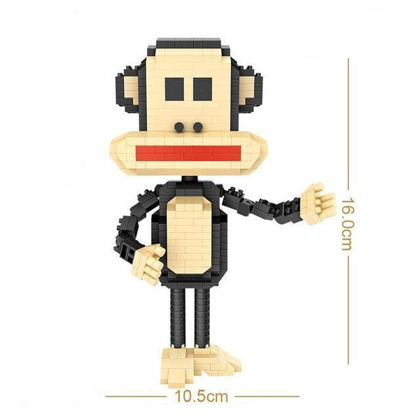 Funky Monkey |  3d puzzle | nano blocks | brickcenter.myshopify.com