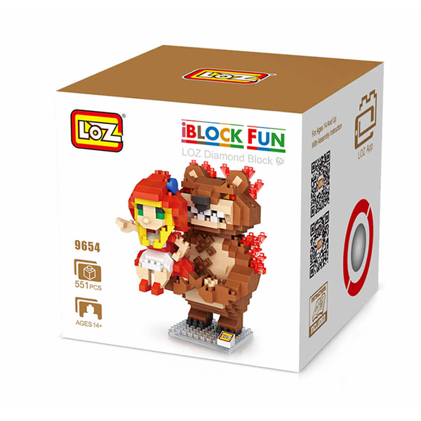 MMORP Red Riding Hood |  3d puzzle | nano blocks | brickcenter.myshopify.com