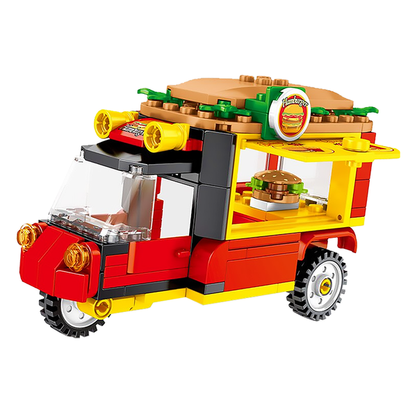 Yummy Burger Truck |  3d puzzle | nano blocks | brickcenter.myshopify.com