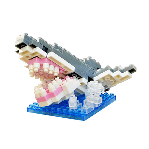 Little Scary Shark |  3d puzzle | nano blocks | brickcenter.myshopify.com