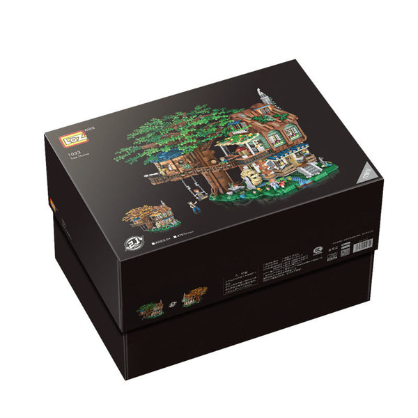 2 in 1 Spring and Autumn Tree House |  3d puzzle | nano blocks | brickcenter.myshopify.com