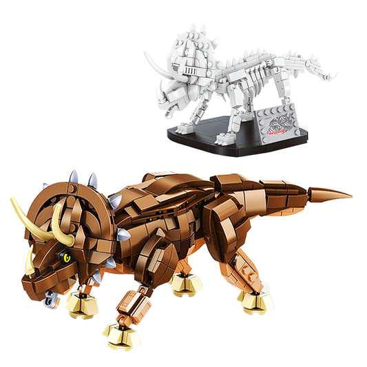 Brave Triceratops - Block Center