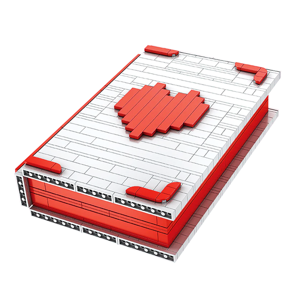 Valentine Proposal Book |  3d puzzle | nano blocks | brickcenter.myshopify.com