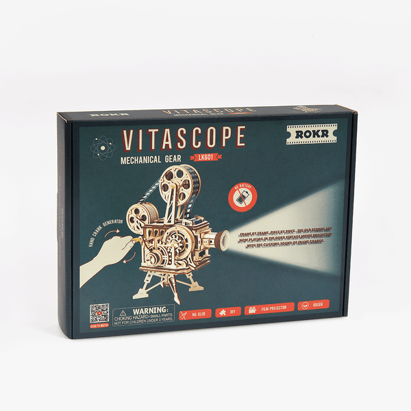 Vitascope - classic film projector |  3d puzzle | nano blocks | brickcenter.myshopify.com