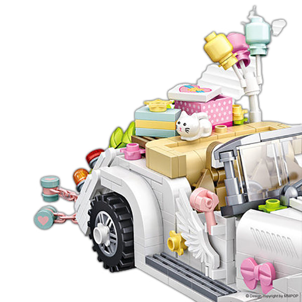 Lovers Wedding Car |  3d puzzle | nano blocks | brickcenter.myshopify.com