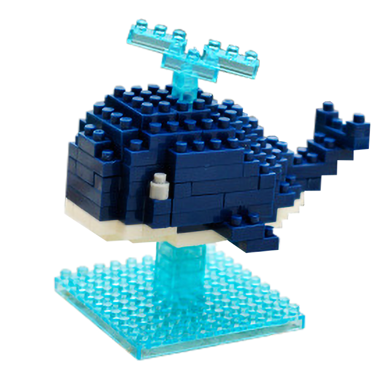 Tiny Fun Whale - Block Center 